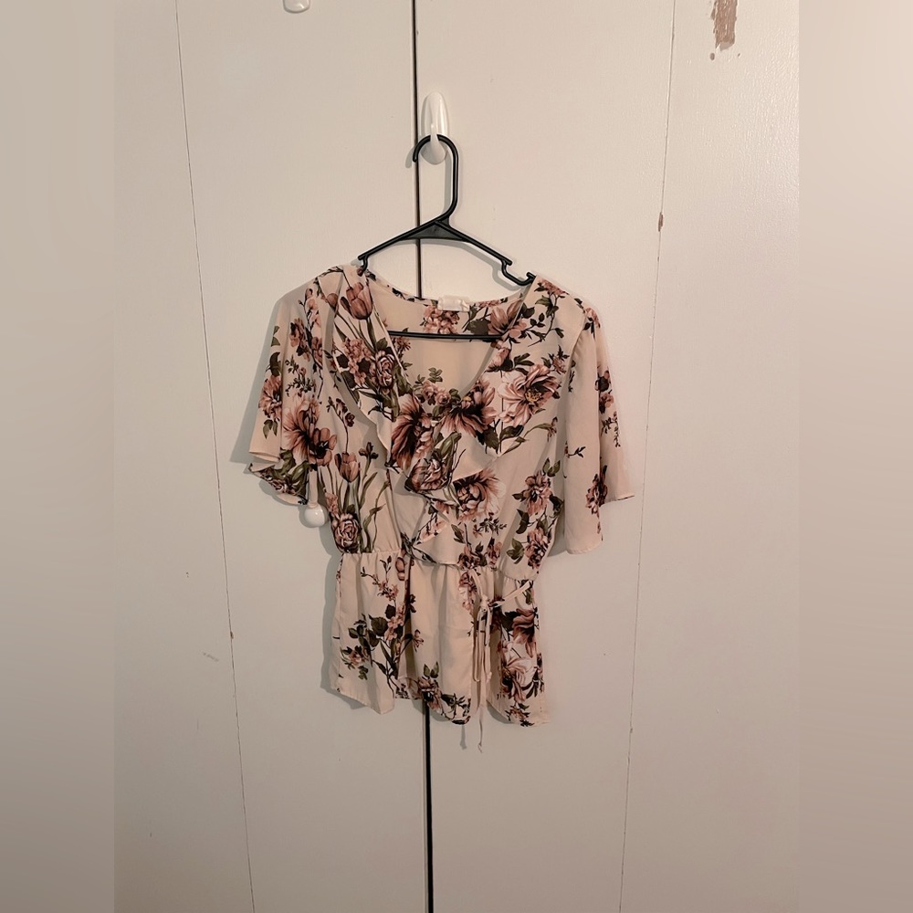 Floral Short Sleeve